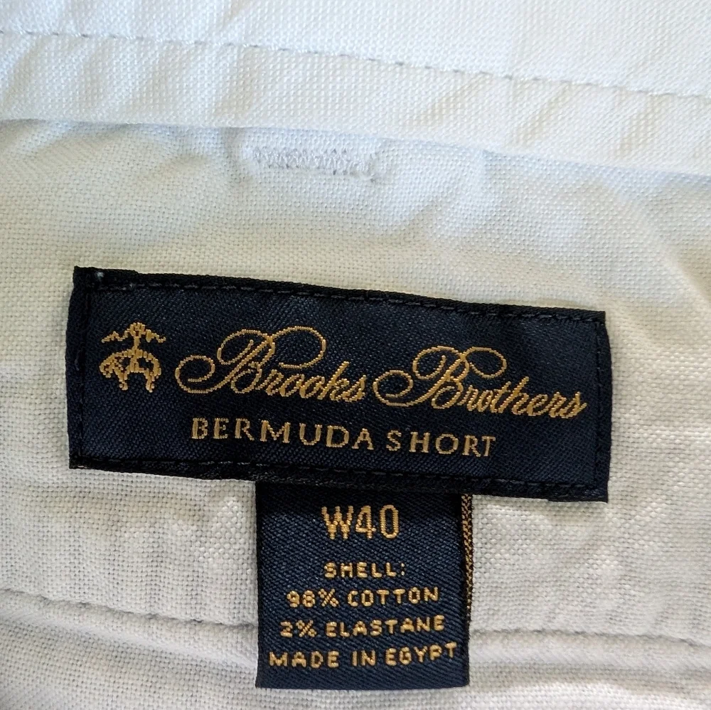 Brooks Brothers Men's Striped Flatfront Bermuda Shorts W40